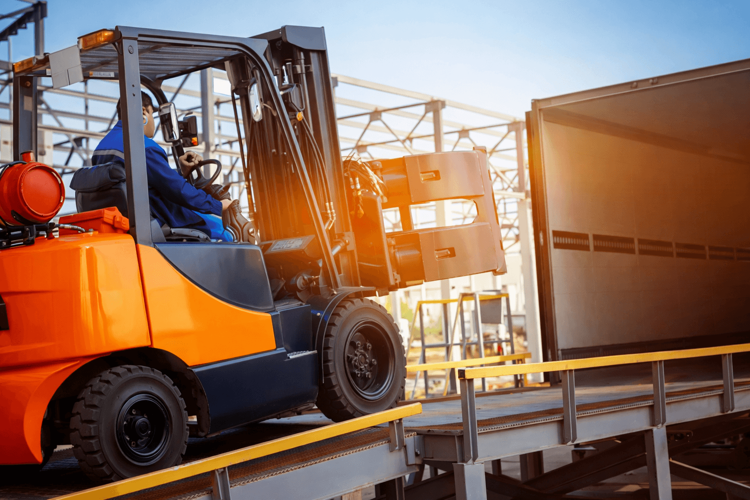 Hire a forklift operator for your company